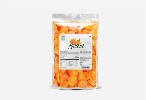 Dried Apricots Seedless - Binge Foods