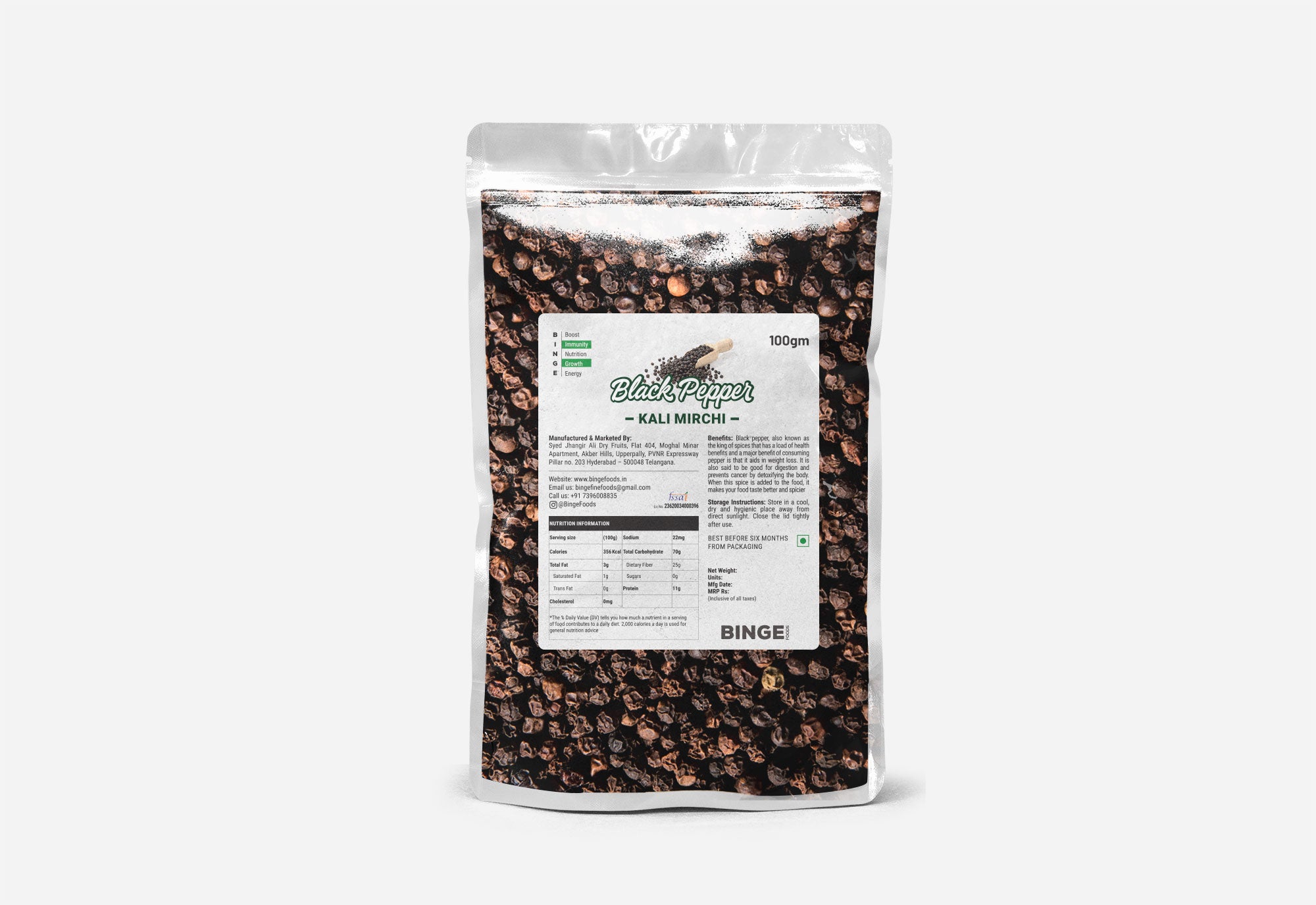 Kali Mirchi - Black Pepper
