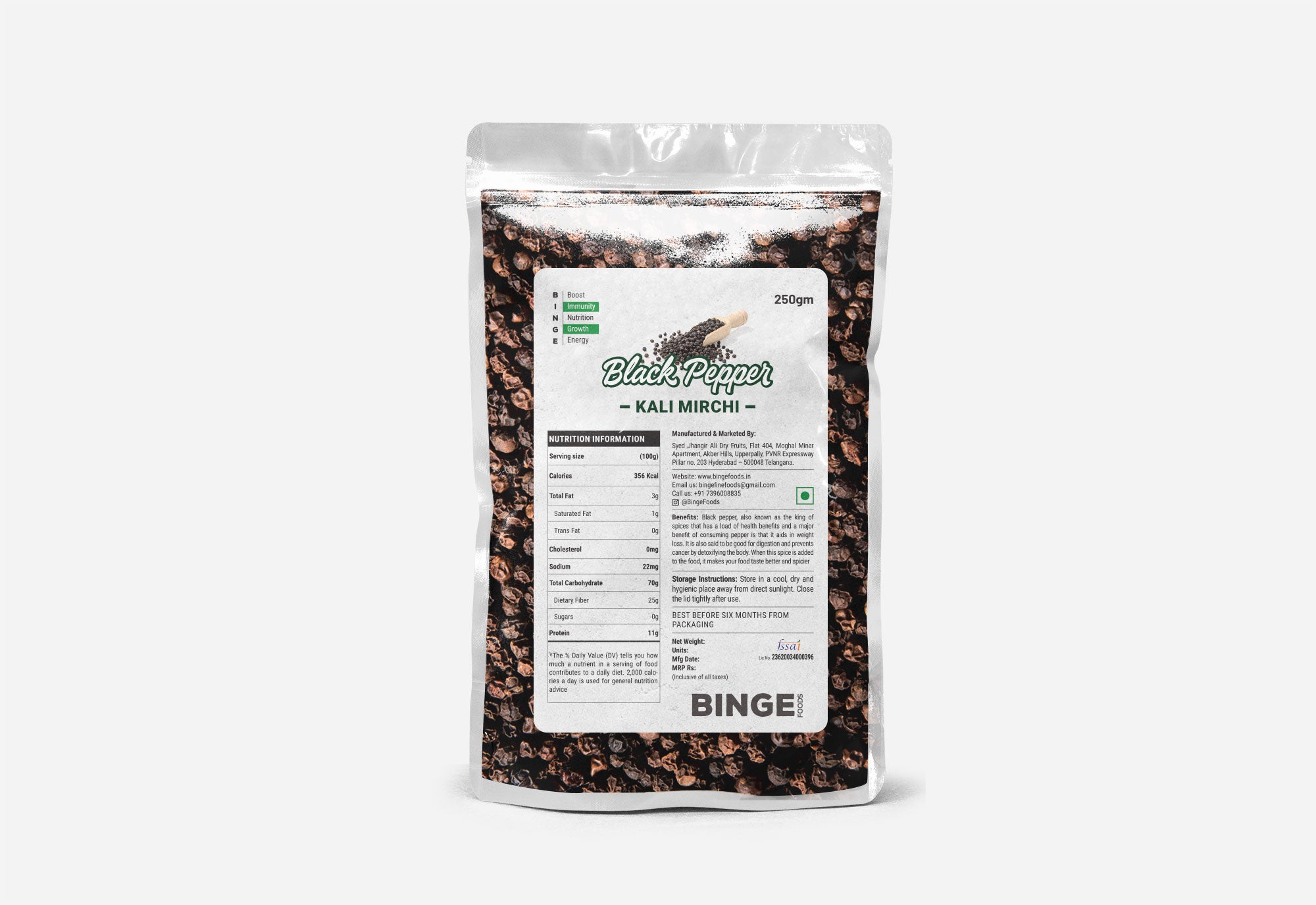 Kali Mirchi - Black Pepper