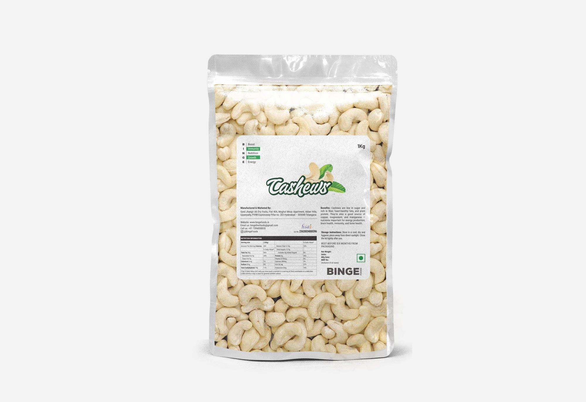 Cashews - Binge Foods