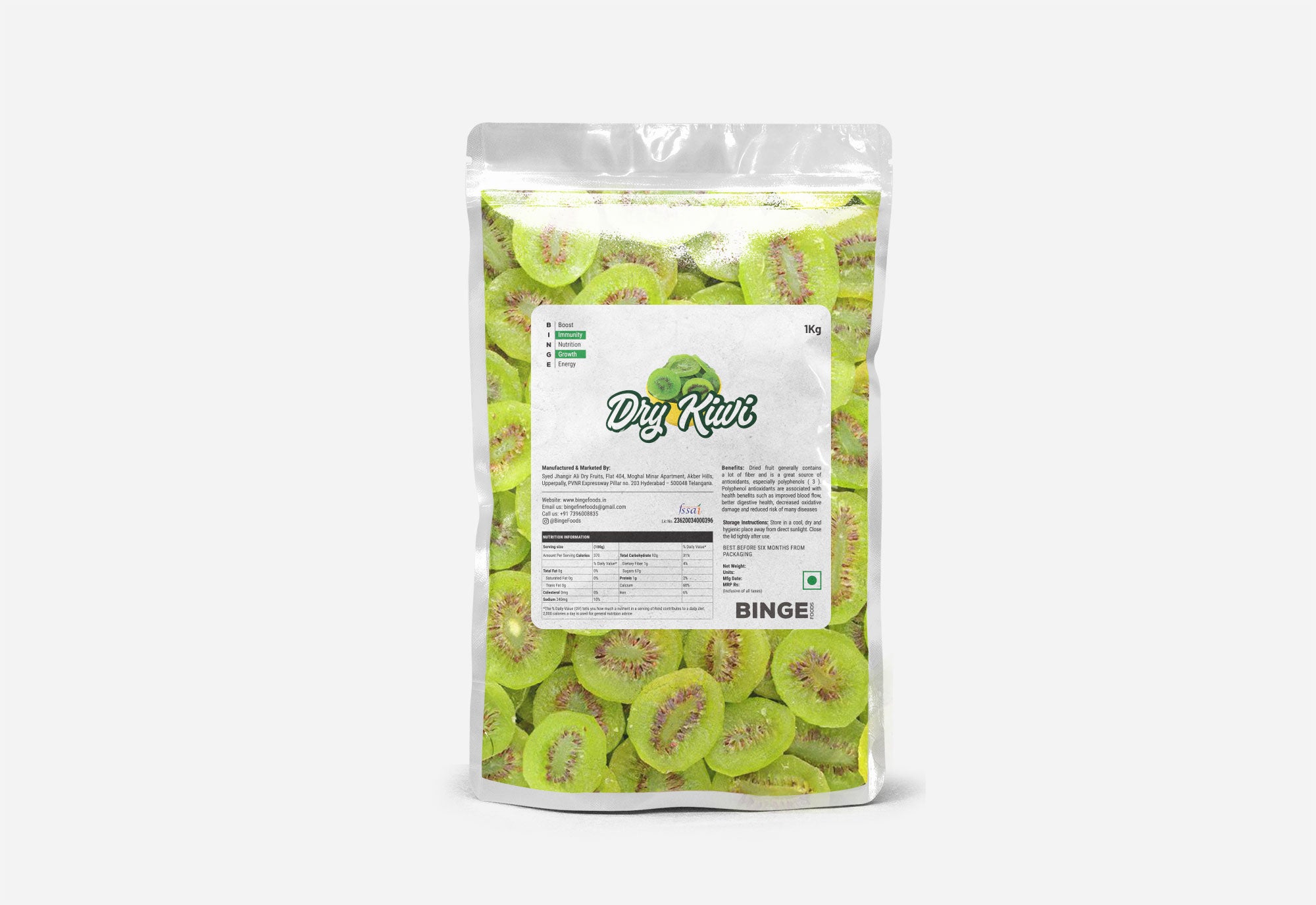 Dried Kiwi
