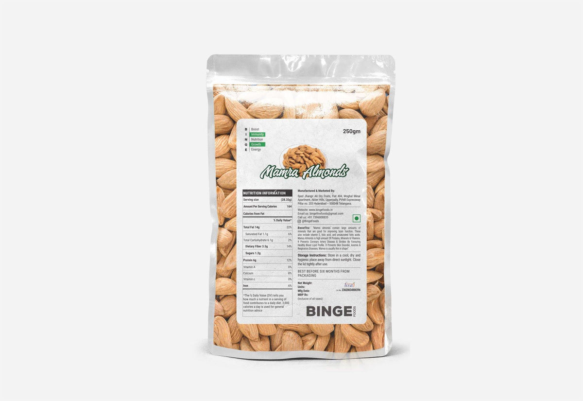 Mamra Almonds - Binge Foods