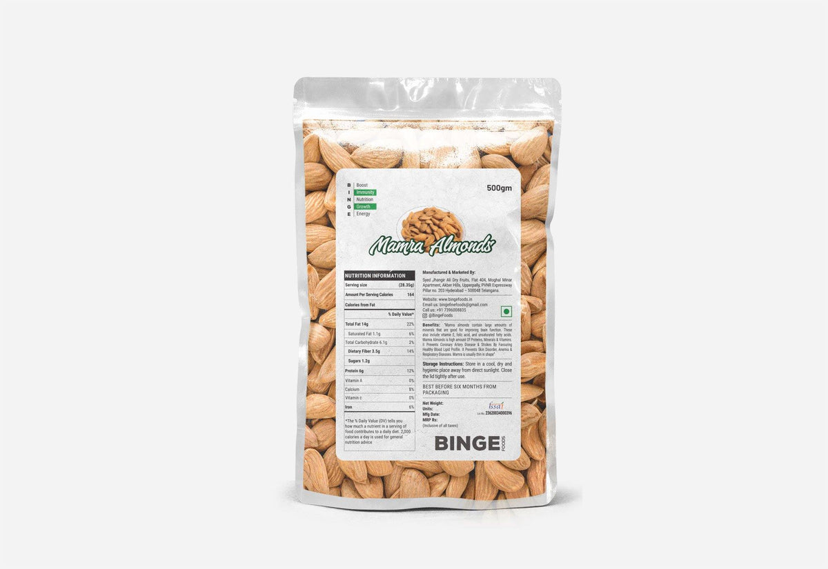 Mamra Almonds - Binge Foods