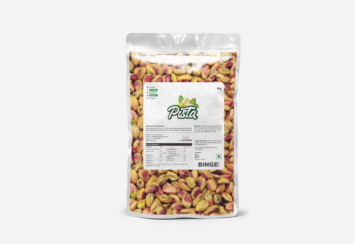 Pistachio (Pista) - Binge Foods
