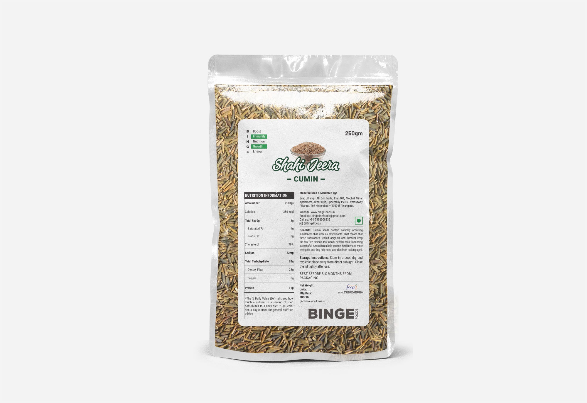Shah Jeera - Black Cumin